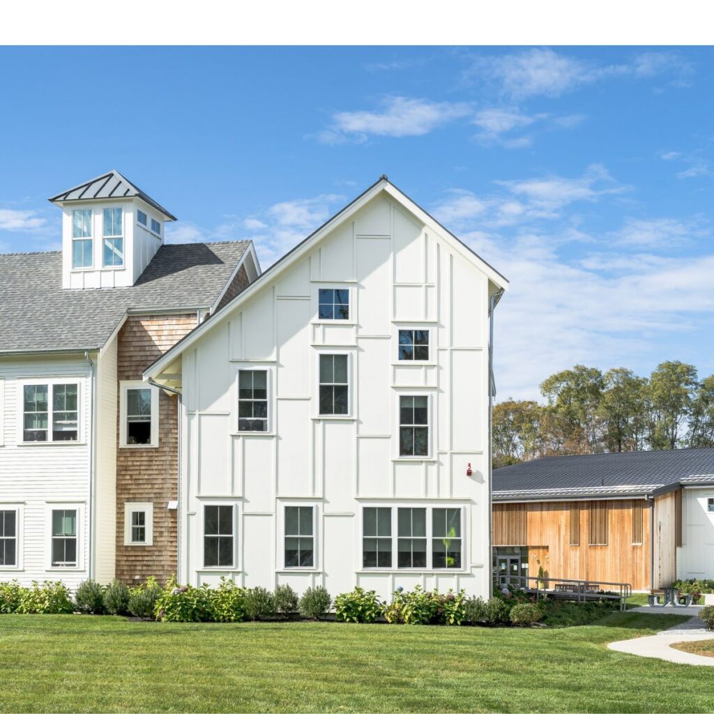 Riverbend School campus building in Natick MA