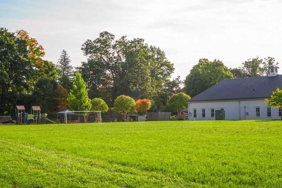 Athletic field at Riverbend