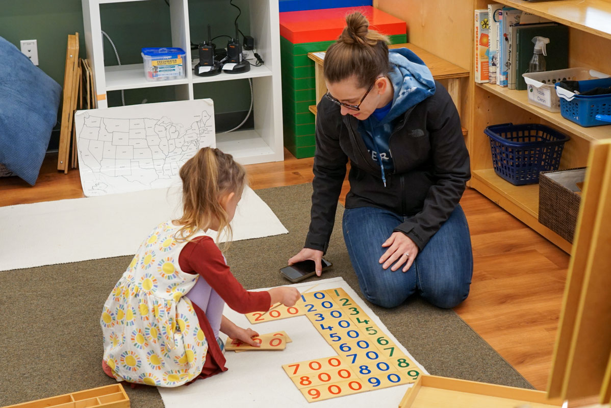 Open classroom - Riverbend School