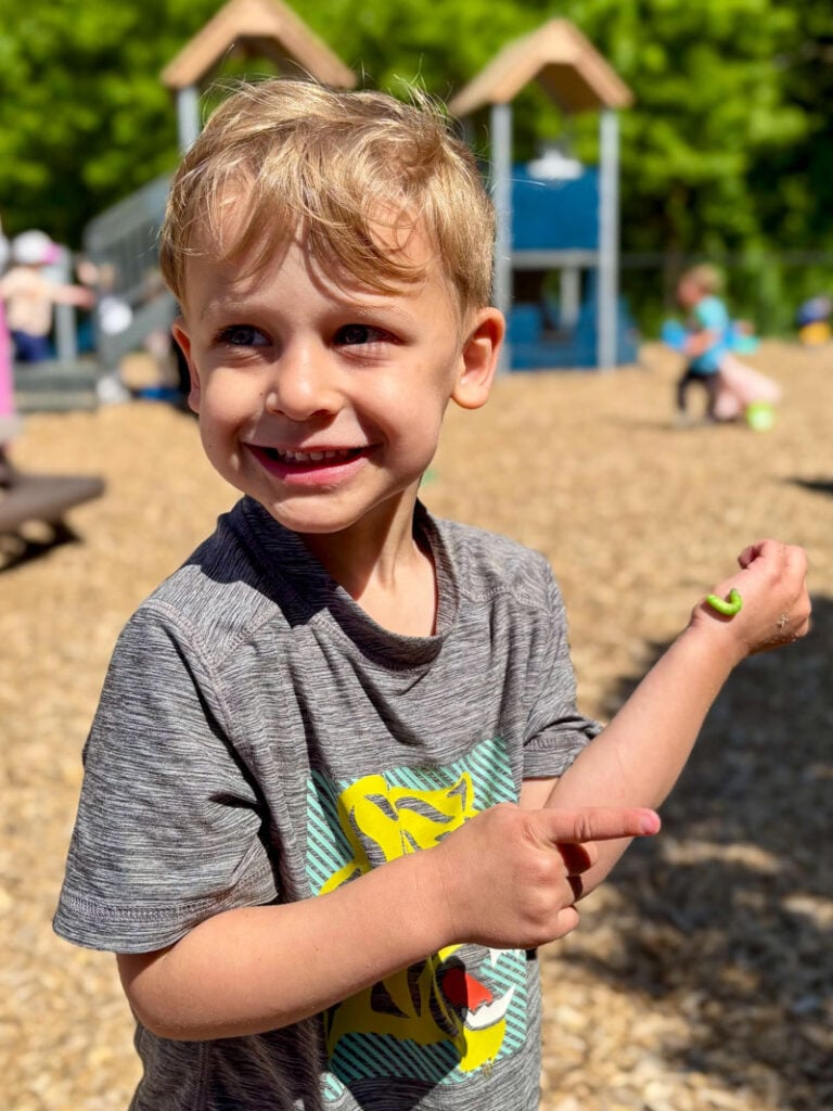 Riverbend students on the playgroup